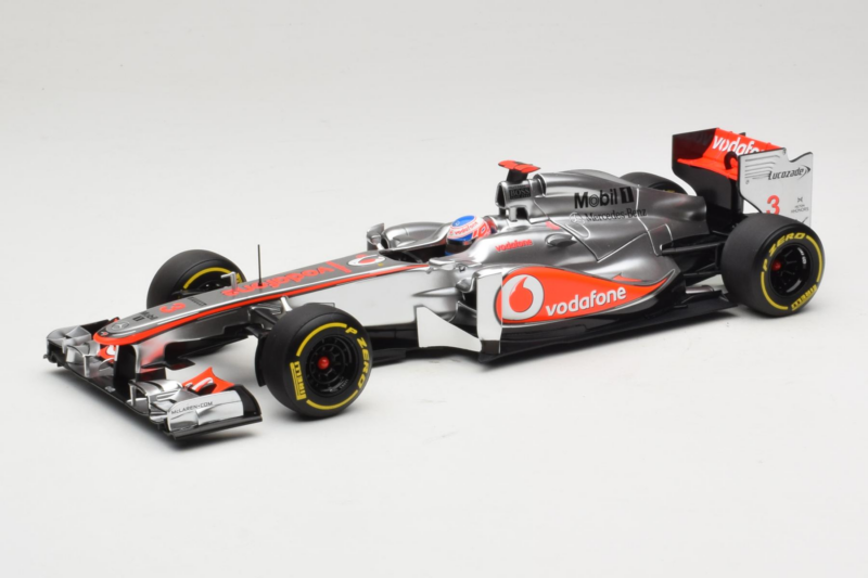 McLaren MP4-27 Mercedes #3 J. Button Vodafone McLaren Showcar F1 2012 Minichamps 1:18 530121873 Metall