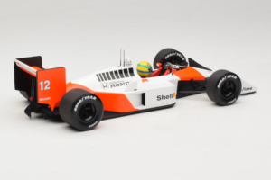 McLaren MP4/4 Honda #12 A. Senna Marlboro McLaren F1 World Champion 1988 Minichamps 1:18 540881812 Metall — bild 2 av 7