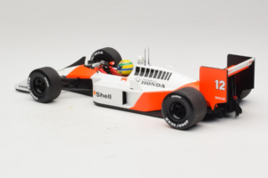 McLaren MP4/4 Honda #12 A. Senna Marlboro McLaren F1 World Champion 1988 Minichamps 1:18 540881812 Metall — bild 5 av 7
