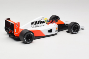 McLaren MP4/6 Honda #1 A. Senna Marlboro McLaren F1 World Champion 1991 Minichamps 1:18 540911801 Metall — bild 2 av 7