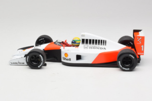 McLaren MP4/6 Honda #1 A. Senna Marlboro McLaren F1 World Champion 1991 Minichamps 1:18 540911801 Metall — bild 3 av 7