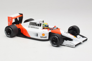 McLaren MP4/6 Honda #1 A. Senna Marlboro McLaren F1 World Champion 1991 Minichamps 1:18 540911801 Metall — bild 4 av 7