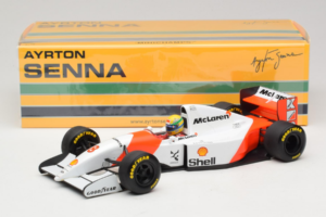 McLaren MP4/8 Ford #8 A. Senna Marlboro McLaren 1993 Minichamps 1:18 540931808 Metall — bild 7 av 7
