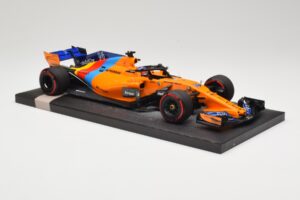 McLaren MCL33 Renault #14 F. Alonso Last F1 Race Abu Dhabi GP 2018 Minichamps 1:18 537183914 Metall — bild 4 av 6