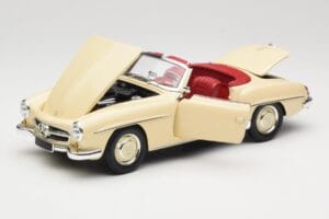 Mercedes 190 SL W121 Beige Minichamps 1:18 103037034 Metall — bild 2 av 8
