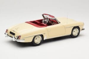 Mercedes 190 SL W121 Beige Minichamps 1:18 103037034 Metall — bild 3 av 8