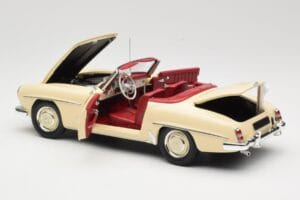 Mercedes 190 SL W121 Beige Minichamps 1:18 103037034 Metall — bild 5 av 8