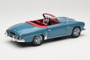 Mercedes 190 SL W121 Blå Minichamps 1:18 103037033 Metall — bild 3 av 8