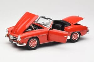 Mercedes 190 SL W121 Guards Red Minichamps 1:18 100037032 Metall — bild 2 av 8
