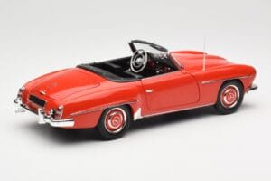 Mercedes 190 SL W121 Guards Red Minichamps 1:18 100037032 Metall — bild 3 av 8