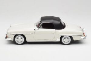 Mercedes 190 SL W121 Ljusgrå Norev 1:18 B66040710 Metall — bild 5 av 10