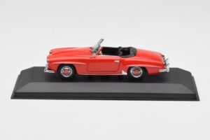 Mercedes 190 SL W121 Röd Minichamps 1:43 940033131 Metall