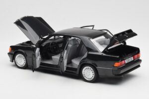 Mercedes 190E 2.3-16 W201 Svart Återförsäljarupplaga Norev 1:18 B66040663 Metall — bild 5 av 8