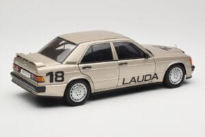 Mercedes 190E 2.3-16 W201 #1 N. Lauda Race of Champions Nurburgring 1984 AUTOart 1:18 88431 Metall — bild 3 av 8