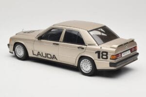 Mercedes 190E 2.3-16 W201 #1 N. Lauda Race of Champions Nurburgring 1984 AUTOart 1:18 88431 Metall — bild 7 av 8