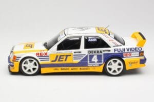 Mercedes 190E 2.5-16 EVO 1 W201 Team MS-Jet #4 R. Asch DTM 1989 Minichamps 1:18 155893604 Metall — bild 3 av 6
