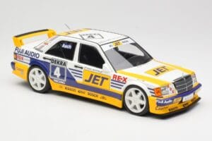 Mercedes 190E 2.5-16 EVO 1 W201 Team MS-Jet #4 R. Asch DTM 1989 Minichamps 1:18 155893604 Metall — bild 4 av 6