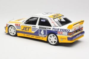 Mercedes 190E 2.5-16 EVO 1 W201 Team MS-Jet #4 R. Asch DTM 1989 Minichamps 1:18 155893604 Metall — bild 5 av 6