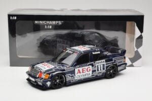 Mercedes 190E 2.5-16 EVO 1 W201 Team Snobeck #11 D. Snobeck DTM 1989 Minichamps 1:18 155893611 Metall — bild 6 av 6