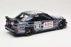 Mercedes 190E 2.5-16 EVO 1 W201 Team Snobeck #12 A. Cudini DTM 1989 Minichamps 1:18 155893612 Metall — bild 2 av 6