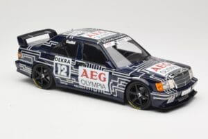 Mercedes 190E 2.5-16 EVO 1 W201 Team Snobeck #12 A. Cudini DTM 1989 Minichamps 1:18 155893612 Metall — bild 4 av 6