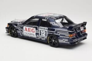 Mercedes 190E 2.5-16 EVO 1 W201 Team Snobeck #12 A. Cudini DTM 1989 Minichamps 1:18 155893612 Metall — bild 5 av 6
