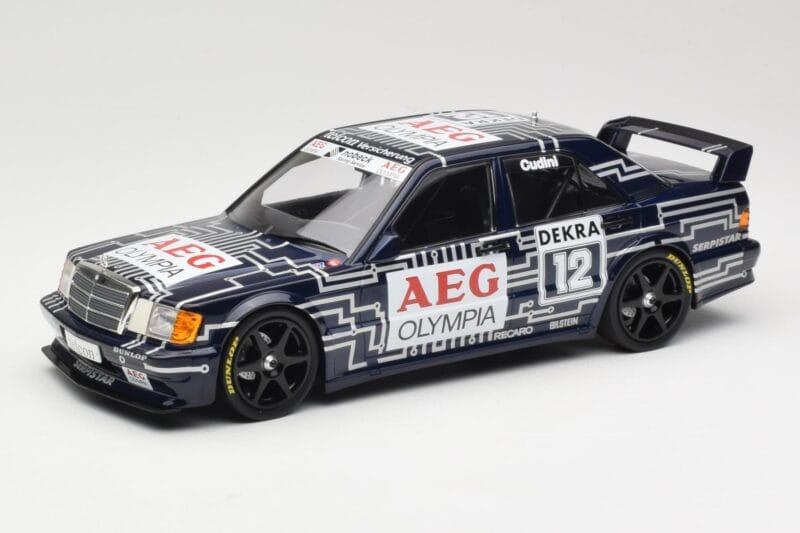 Mercedes 190E 2.5-16 EVO 1 W201 Team Snobeck #12 A. Cudini DTM 1989 Minichamps 1:18 155893612 Metall