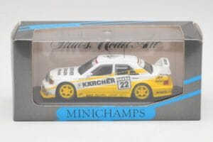Mercedes 190E 2.5-16 Evo 2 W201 #22 MS Kärcher Schmickler DTM 1990 Minichamps 1:43 13120 Metall — bild 4 av 4