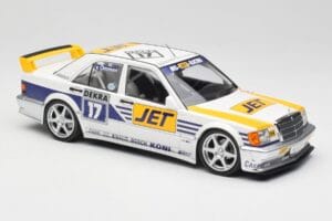 Mercedes 190E 2.5-16 EVO I W201 #17 Team MS-Jet J. van Ommen DTM 1990 Minichamps 1:18 155903617 Metall — bild 2 av 6