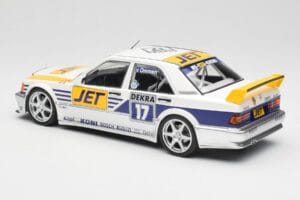 Mercedes 190E 2.5-16 EVO I W201 #17 Team MS-Jet J. van Ommen DTM 1990 Minichamps 1:18 155903617 Metall — bild 4 av 6