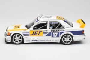 Mercedes 190E 2.5-16 EVO I W201 #17 Team MS-Jet J. van Ommen DTM 1990 Minichamps 1:18 155903617 Metall — bild 5 av 6
