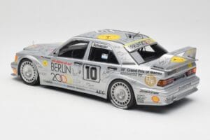 Mercedes 190E 2.5-16 EVO II W201 #10 Zung Fu B. Schneider Guia Race Macau 1992 Minichamps 1:18 155923610 Metall — bild 4 av 6