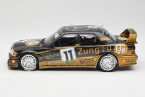 Mercedes 190E 2.5-16 EVO II W201 #11 K. Thiim Guia Race Macau 1991 Minichamps 1:18 155913611 Metall — bild 5 av 6