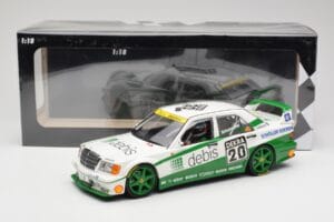 Mercedes 190E 2.5-16 EVO II W201 #20 Team Zakspeed M. Schumacher DTM 1991 Minichamps 1:18 155913620 Metall — bild 6 av 6