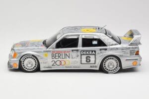 Mercedes 190E 2.5-16 EVO II W201 #6 Team AMG Mercedes K. Rosberg DTM 1992 Minichamps 1:18 155923606 Metall — bild 5 av 6