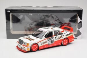Mercedes 190E 2.5-16 EVO II W201 #78 Team AMG E. Lohr DTM 1991 Minichamps 1:18 155913678 Metall — bild 6 av 6