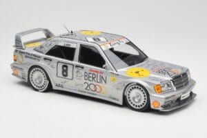 Mercedes 190E 2.5-16 EVO II W201 #8 Zung Fu E. Lohr Guia Race Macau 1992 Minichamps 1:18 155923608 Metall — bild 2 av 6