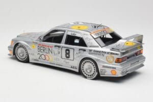 Mercedes 190E 2.5-16 EVO II W201 #8 Zung Fu E. Lohr Guia Race Macau 1992 Minichamps 1:18 155923608 Metall — bild 4 av 6