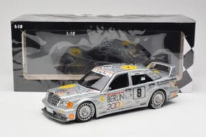 Mercedes 190E 2.5-16 EVO II W201 #8 Zung Fu E. Lohr Guia Race Macau 1992 Minichamps 1:18 155923608 Metall — bild 6 av 6