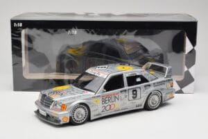 Mercedes 190E 2.5-16 EVO II W201 #9 Zung Fu K. Ludwig Guia Race Macau 1992 Minichamps 1:18 155923609 Metall — bild 6 av 6