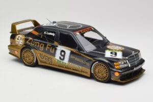 Mercedes 190E 2.5-16 EVO II W201 #9 Zung Fu K. Ludwig Guia Race Macau 1991 Minichamps 1:18 155913609 Metall — bild 2 av 6