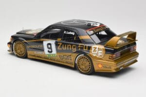 Mercedes 190E 2.5-16 EVO II W201 #9 Zung Fu K. Ludwig Guia Race Macau 1991 Minichamps 1:18 155913609 Metall — bild 4 av 6