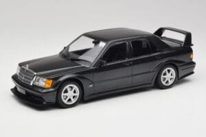 Mercedes 190E W201 2.5-16 EVO 2 Svart Metallic Minichamps 1:18 155036100 Metall