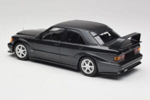 Mercedes 190E W201 2.5-16 EVO 2 Svart Metallic Minichamps 1:18 155036100 Metall — bild 5 av 6