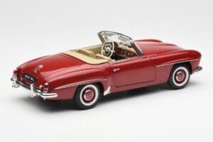Mercedes 190SL W198 Röd AUTOart 1:18 76116 Metall — bild 3 av 8