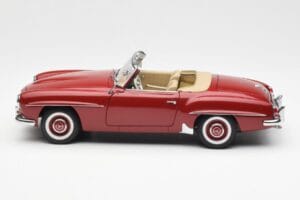 Mercedes 190SL W198 Röd AUTOart 1:18 76116 Metall — bild 4 av 8