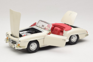 Mercedes 190SL Vit Maisto 1:18 50274 Metall — bild 2 av 8