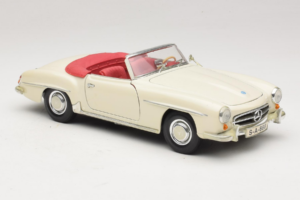 Mercedes 190SL Vit Maisto 1:18 50274 Metall — bild 6 av 8