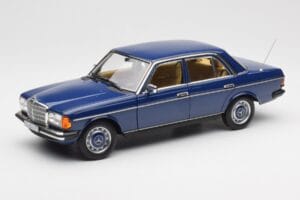 Mercedes 200 W123 Surf Blå Norev 1:18 183710 Metall