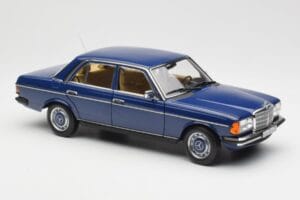 Mercedes 200 W123 Surf Blå Norev 1:18 183710 Metall — bild 6 av 8